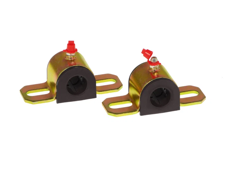 Prothane 19-1162-BL, Universal Greasable Sway Bar Bushings - 19MM - Type A Bracket - Black