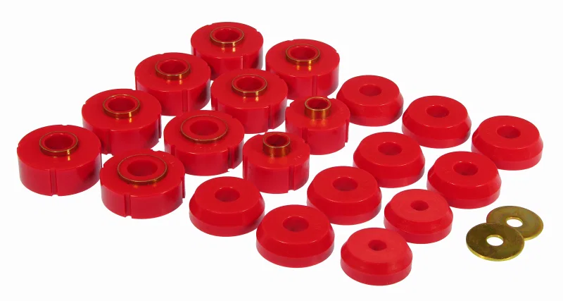 Prothane 6-115, Ford F-150/250LD (Std/Extd/Crew) Body Mount - Red