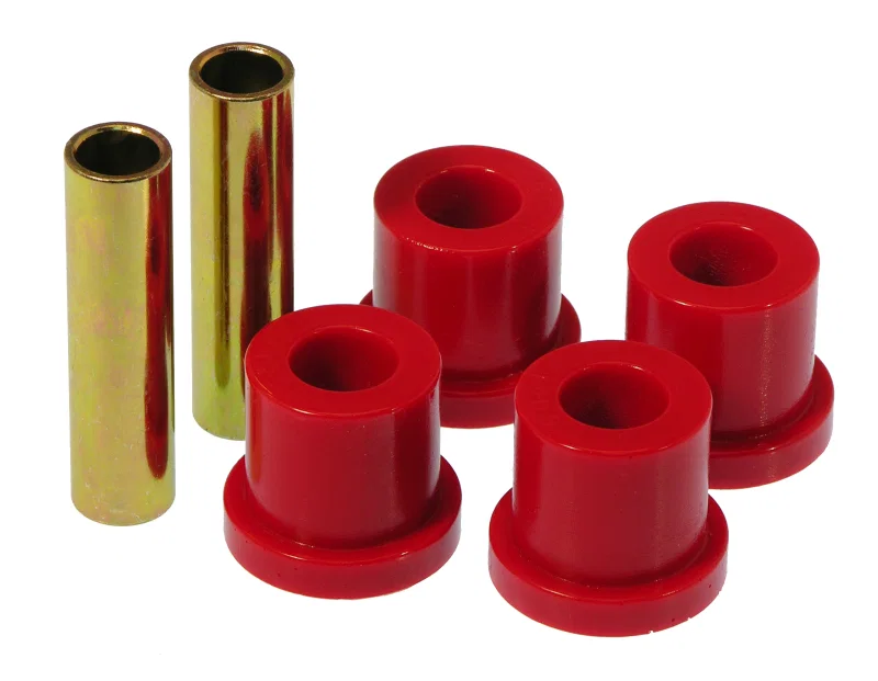 Prothane 7-802, 81-87 GM Rear 1 3/8in OD Frame Shackle Bushings - Red