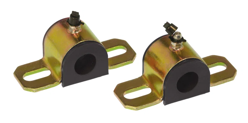 Prothane 19-1161-BL, Universal Greasable Sway Bar Bushings - 18MM - Type A Bracket - Black