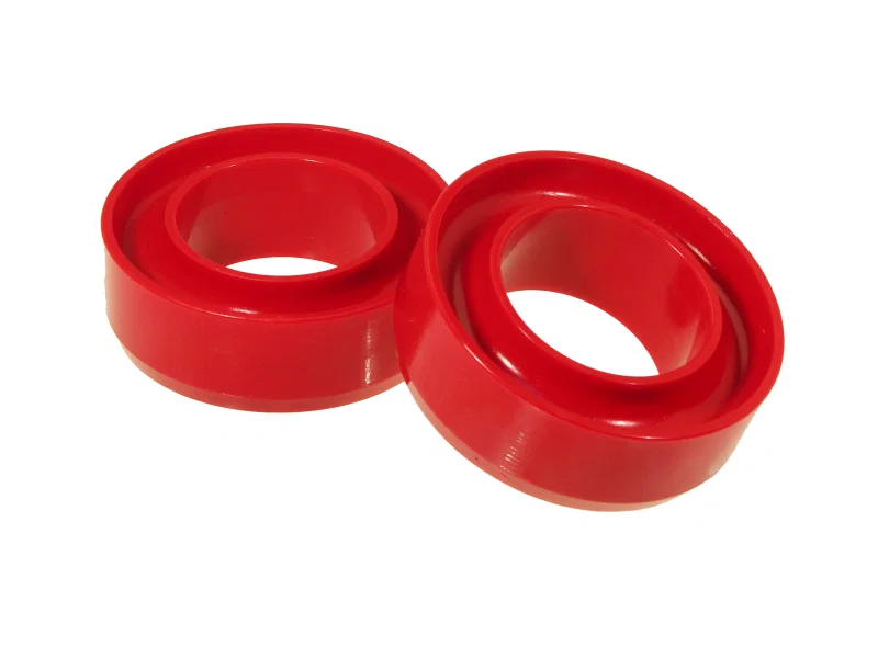 Prothane 4-1706, 02-04 Dodge Ram 2wd Front Coil Spring 2in Lift Spacer - Red