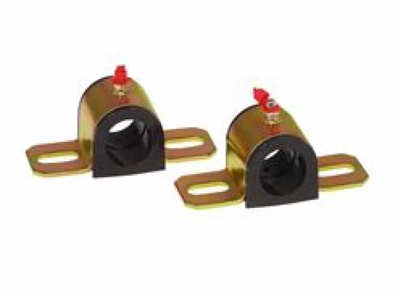 Prothane 19-1186-BL, Universal Greasable Sway Bar Bushings - 30MM - Type B Bracket - Black