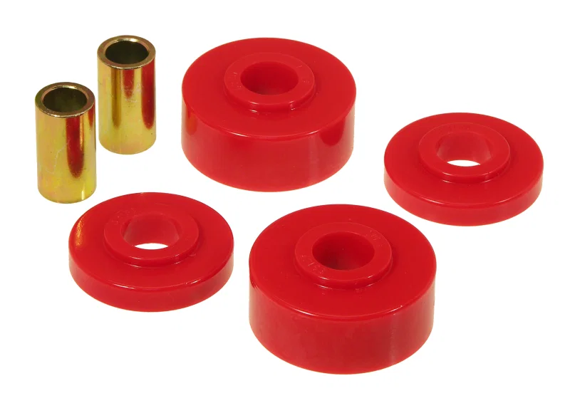 Prothane 4-1604, 69-93 Dodge Truck Trans Mount Bushings - Red