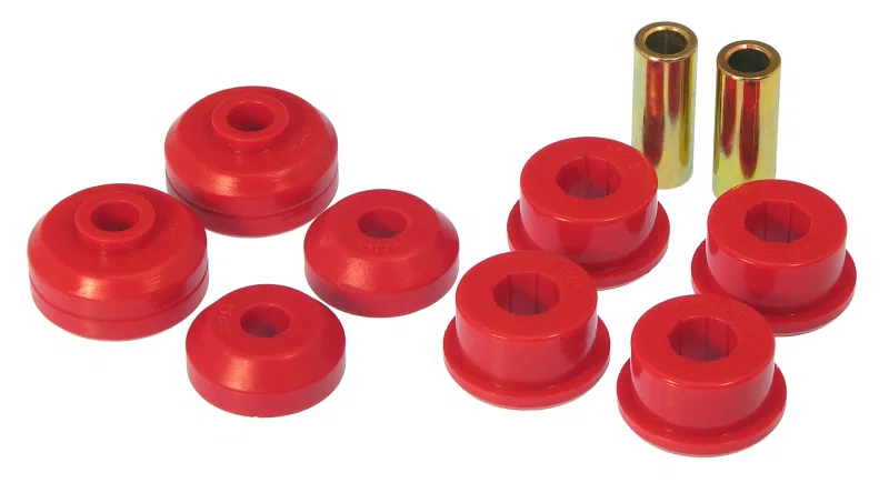Prothane 13-901, 95-99 Mitsubishi Eclipse Front Shock Bushings - Red
