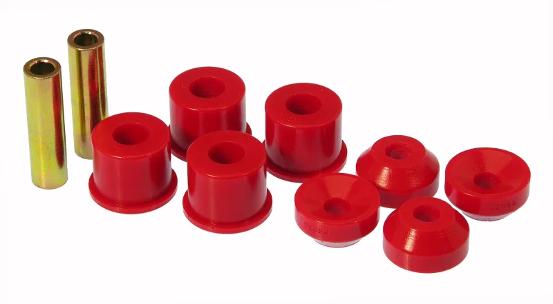 Prothane 8-905, 99-00 Honda Civic Front Shock Bushings - Red