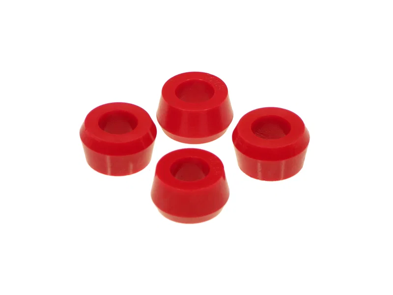 Prothane 19-918, Universal Shock Bushings - Large Hourglass - 3/4 ID - Red
