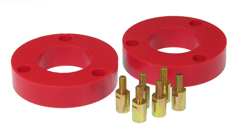 Prothane 7-1716, Chevy Suburban / Tahoe Coil Spacer Kit - Red