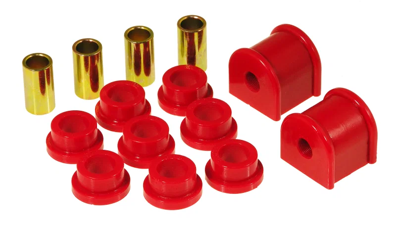 Prothane 1-1112, Jeep TJ Rear Sway Bar Bushings - 13mm - Red