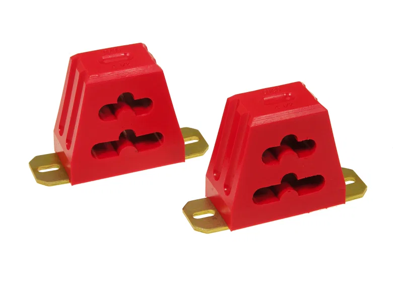 Prothane 19-1311, Universal Bump Stop 4 1/2 Multi-Mount - Red
