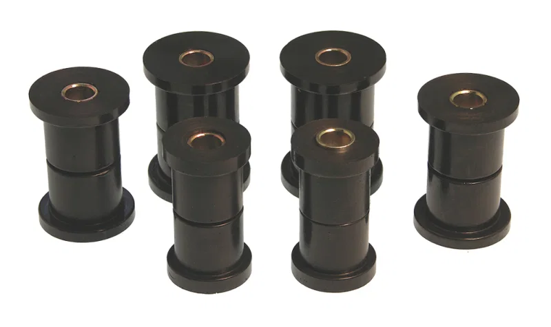 Prothane 7-1006-BL, 81-87 GM K30 Rear Spring & Shackle Bushings (w/ 1 3/8in OD Frame Shackle Bush) - Black