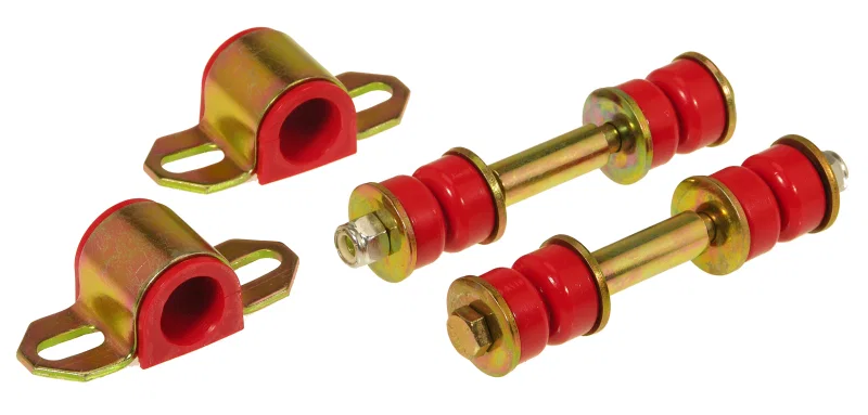 Prothane 4-1101, 79-93 Datsun D50 2wd Front Sway Bar Bushings - 21mm - Red