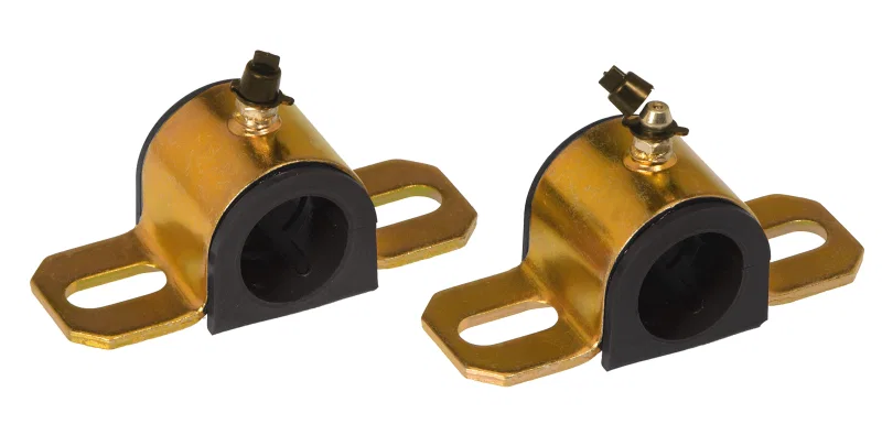 Prothane 19-1168-BL, Universal Greasable Sway Bar Bushings - 25MM - Type A Bracket - Black