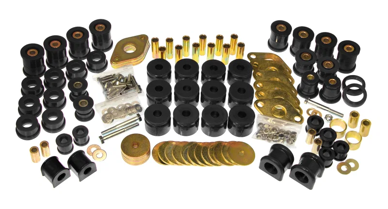 Prothane 1-2017-BL, 07-11 Jeep Wrangler Total Kit - Black
