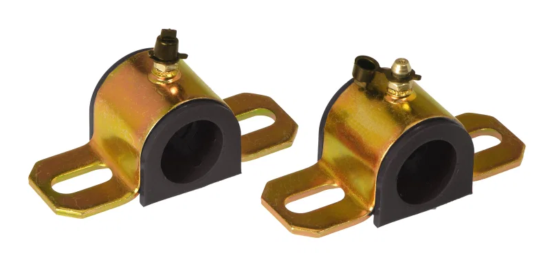 Prothane 19-1167-BL, Universal Greasable Sway Bar Bushings - 24MM - Type A Bracket - Black