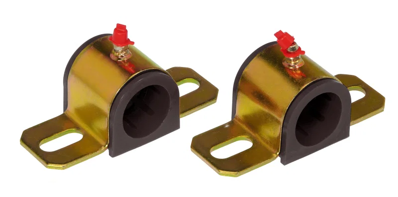 Prothane 19-1179-BL, Universal Greasable Sway Bar Bushings - 1 1/4in - Type B Bracket - Black