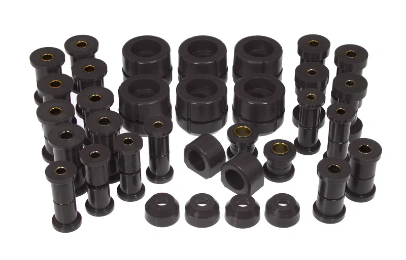 Prothane 7-2019-BL, 81-87 Chevy Truck 4wd Total Kit - Black