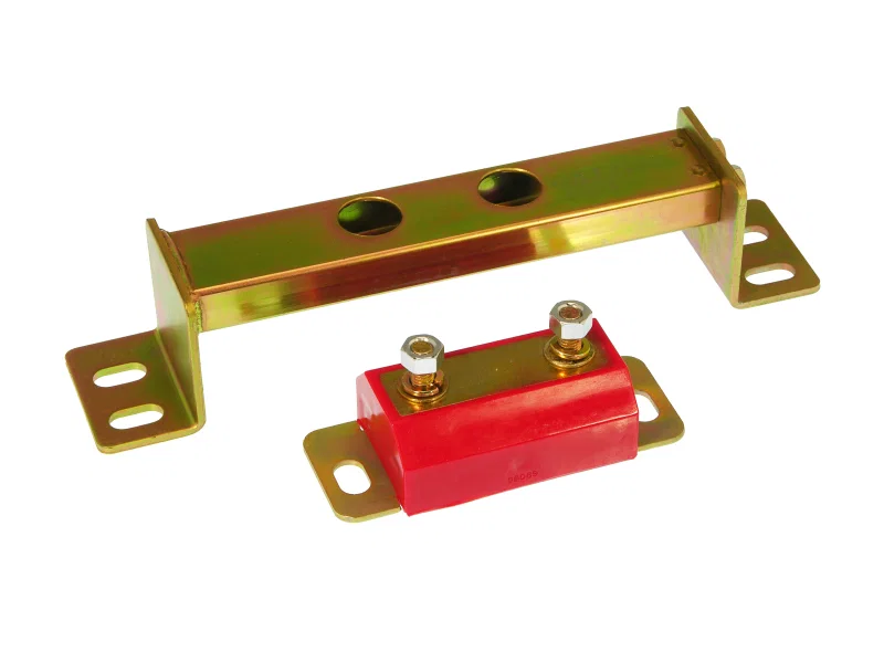 Prothane 6-1606, 99-04 Ford Mustang Trans Mount & Crossmember Kit - Red