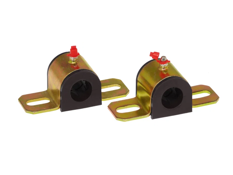 Prothane 19-1176-BL, Universal Greasable Sway Bar Bushings - 15/16in - Type B Bracket - Black