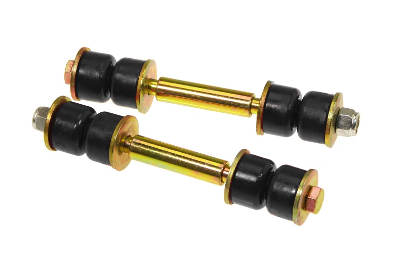Prothane 19-406-BL, Universal End Link Set - 3 1/2in Mounting Length - Black