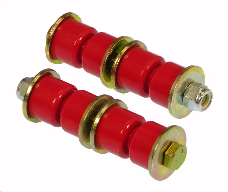 Prothane 8-401, 88-00 Universal Sway Bar End Link Kit - Red
