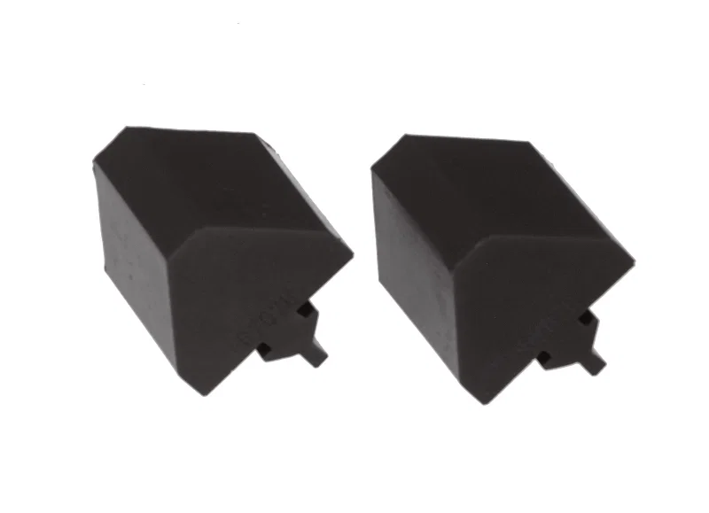 Prothane 19-1326-BL, Universal Bump Stop Pull Through Style - Black
