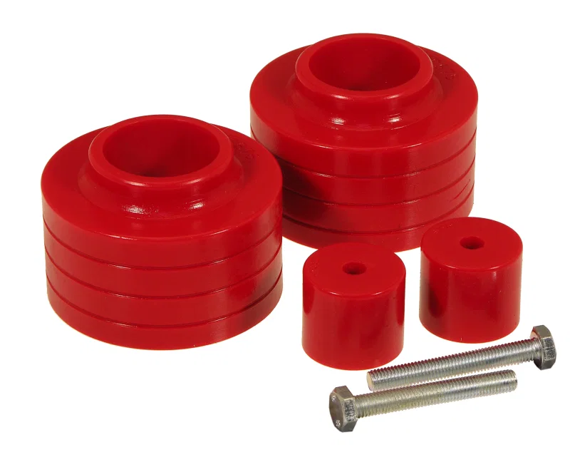 Prothane 1-1703, Jeep TJ 1.5-2in Lift Coil Spring Isolator - Red