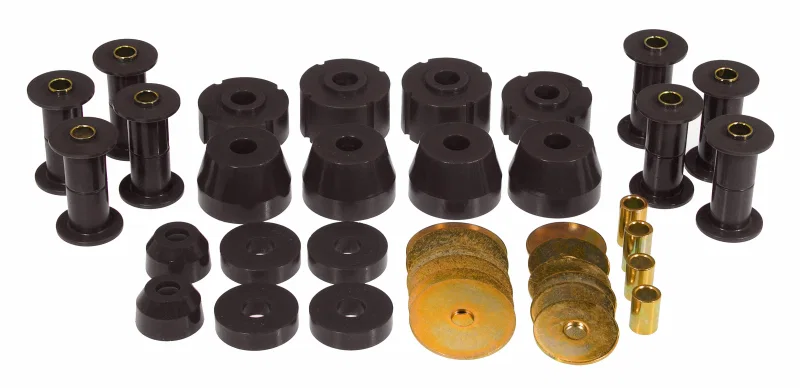 Prothane 4-2016-BL, 72-85 Dodge Truck 4wd Total Kit - Black