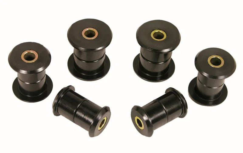 Prothane 7-1055-BL, 99-14 Chevy Silverado 1500/2500 2/4wd Rear Spring Bushings - Black