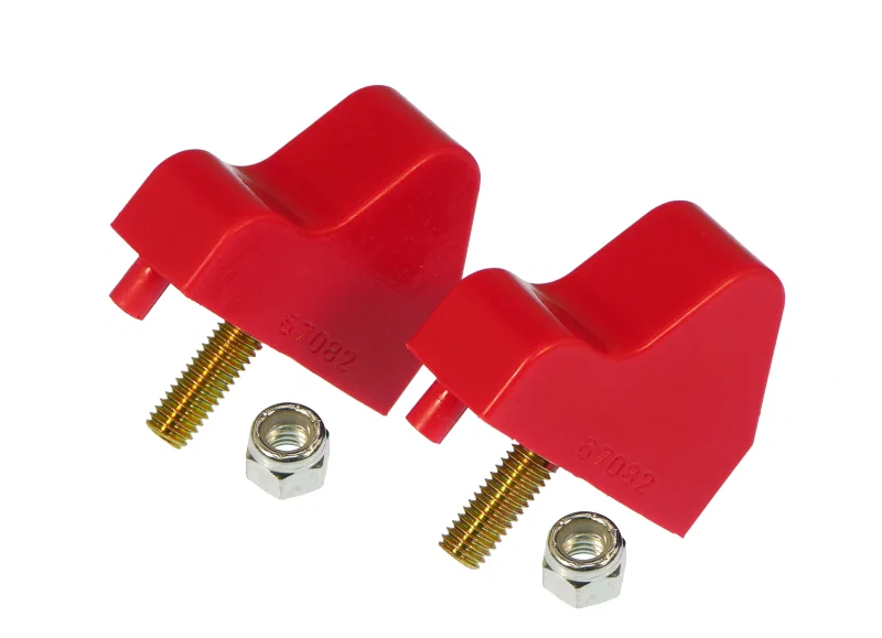 Prothane 7-1302, 70-81 Chevy Camaro Bump Stop Kit - Red