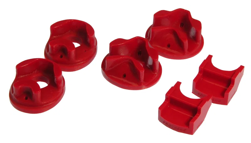 Prothane 8-1902, 96-00 Honda Civic 3 Mount Kit - Red