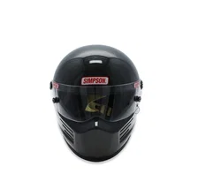 Carbon Bandit Racing Helmet No Vent MD image 2