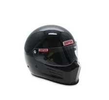 Carbon Bandit Racing Helmet No Vent MD image 4