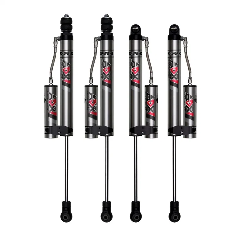 Skyjacker JK3570X, 07-18 Jeep Wrangler (JK/JKU) 3.5in Lift ADX 2.0 Remote Reservoir Shock Set
