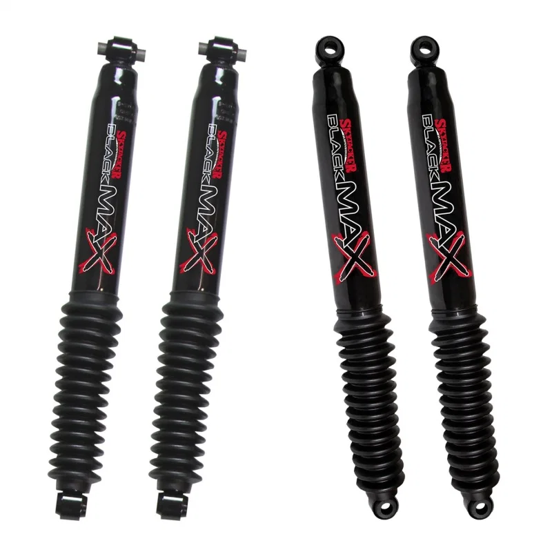 Skyjacker G65B, 2020+ Jeep Gladiator 6-6.5 in. Front & Rear Black MAX Shocks Component Box