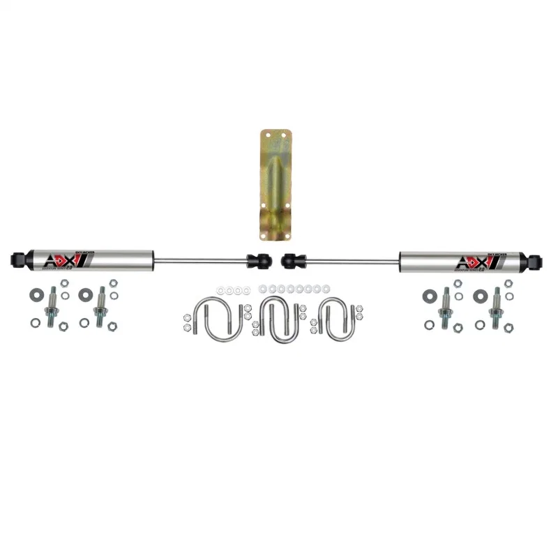 Skyjacker 2220, 67-87 GM K10-K35 Pickup ADX 2.0 Dual Stabilizer Kit w/ CNC Machined Polished Alum