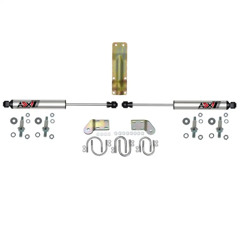 Skyjacker 2218, 98-01 Dodge Ram 1500 ADX 2.0 Dual Stabilizer Kit w/ CNC Machined Polished Alum