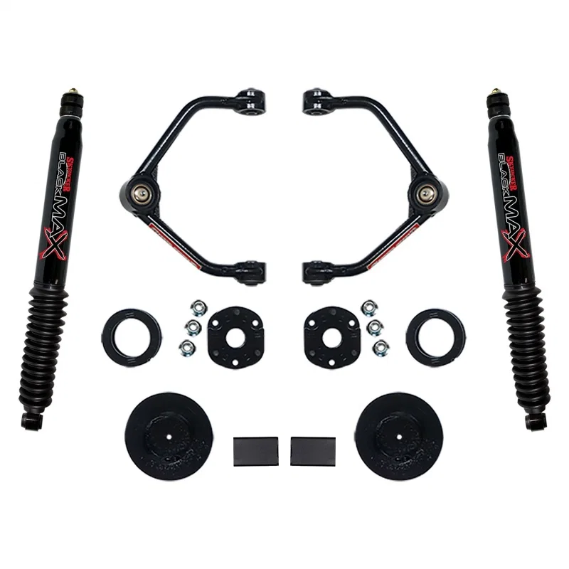 Skyjacker R1930PB, 19-21 Ram 1500 4 Wheel Drive Suspension Lift Kit W/Shock (Black Max)