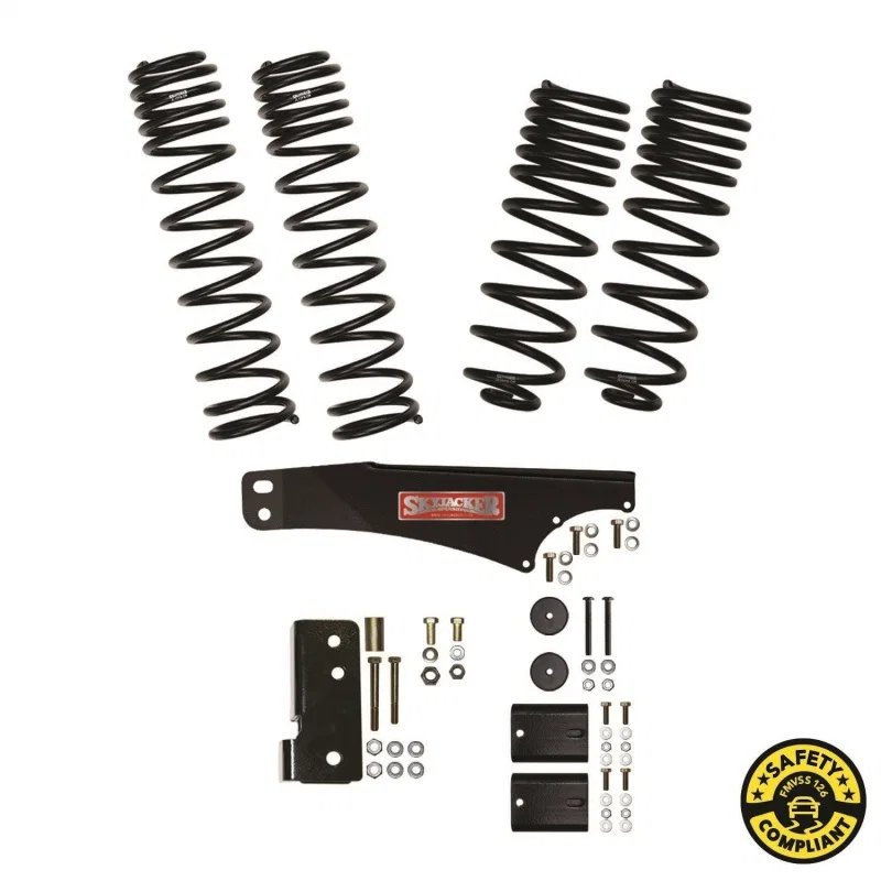 Skyjacker JK25BLT, 07-18 Jeep Wrangler (JKU) 2.5in Lift Kit Component Box w/ Dual Rate Long Travel Springs
