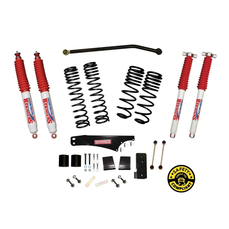 Skyjacker JK35BPNLT, 07-18 Jeep Wrangler JK 2 Door 2WD/4WD Long Travel 3.5in-4in Lift Kit w/Nitro Shocks