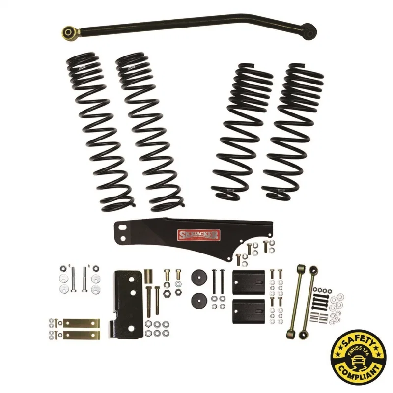 Skyjacker JK40BLT, 07-18 Jeep Wrangler (JKU) 4in Lift Kit Component Box w/ Dual Rate Long Travel Springs
