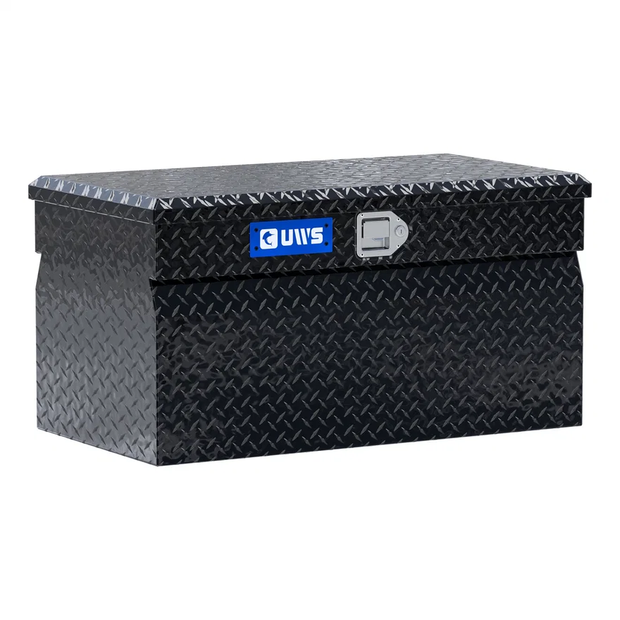 UWS TBC-36-BLK, Gloss Black Aluminum 36" Utility Chest Box (LTL Shipping Only)