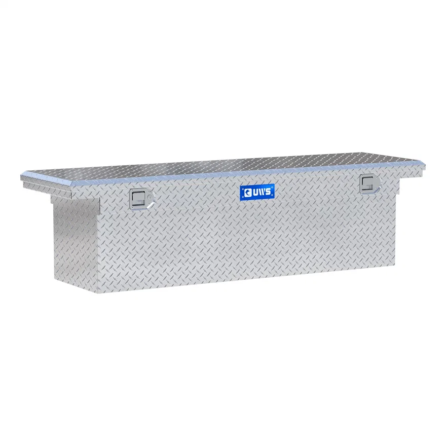 UWS TBSD-69-LP, Bright Aluminum 69" Deep Truck Tool Box with Low Profile (LTL Shipping Only)