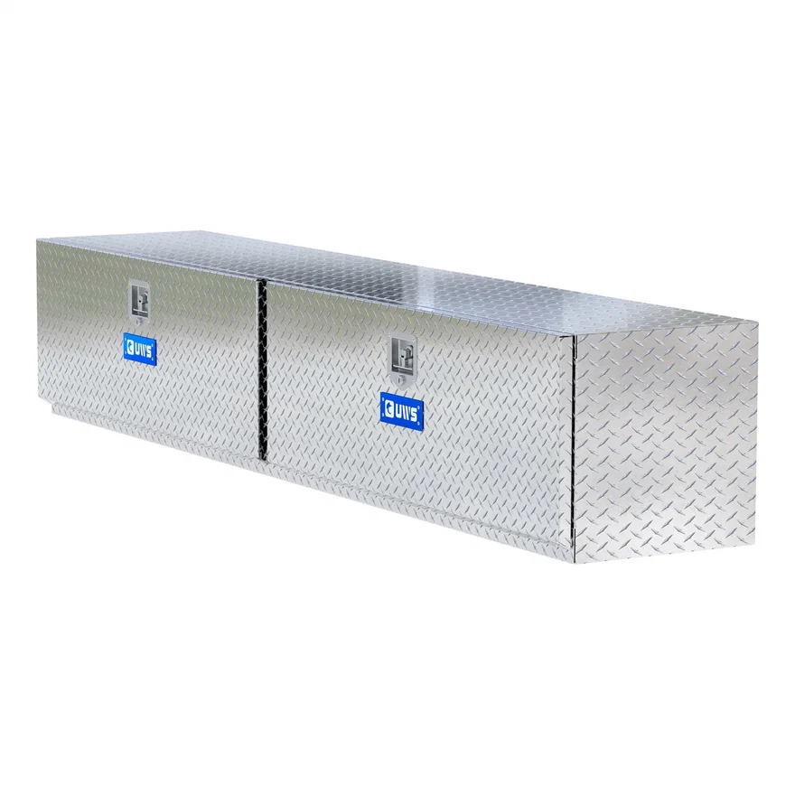 UWS TBUB-96, Bright Aluminum 96" Double-Door Underbody Tool Box