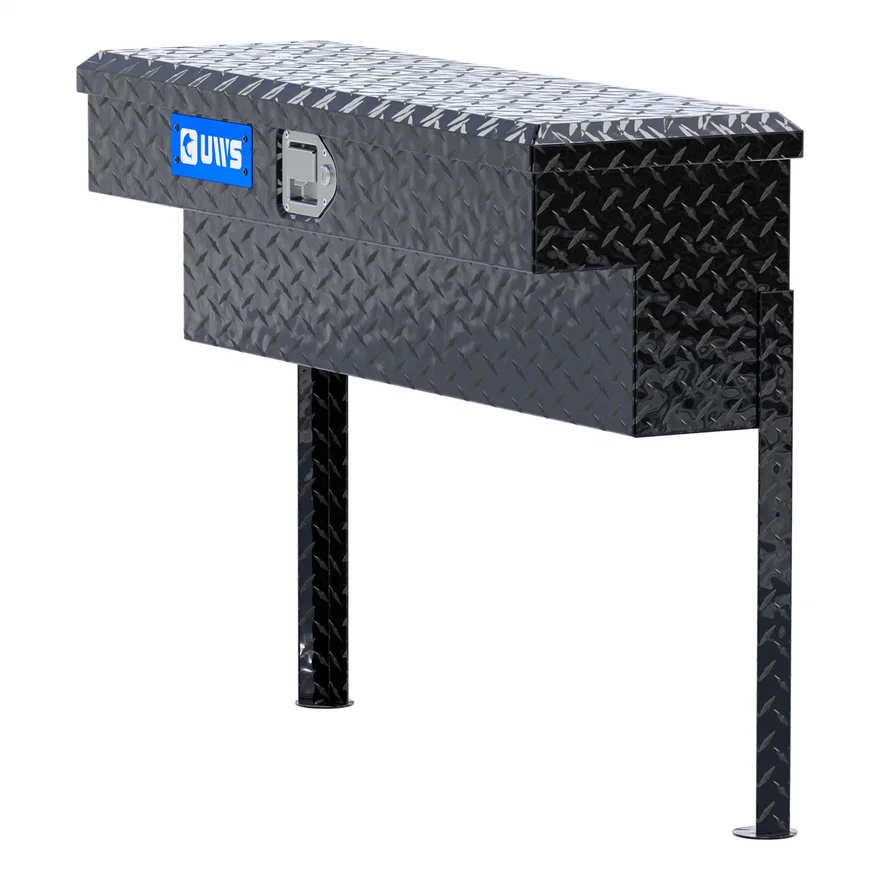 UWS EC30082, Gloss Black Aluminum 36" Truck Side Tool Box (Heavy Packaging)