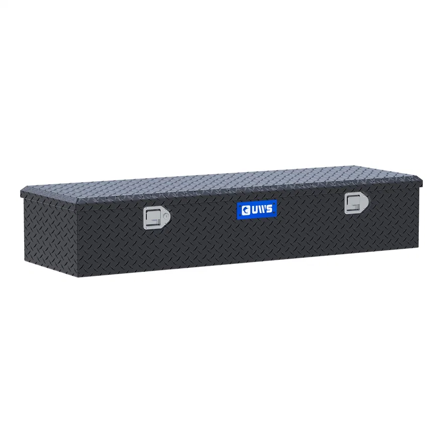 UWS FWB-58-MB, Matte Black Aluminum 58" 5th Wheel Truck Tool Box (LTL Shipping Only)