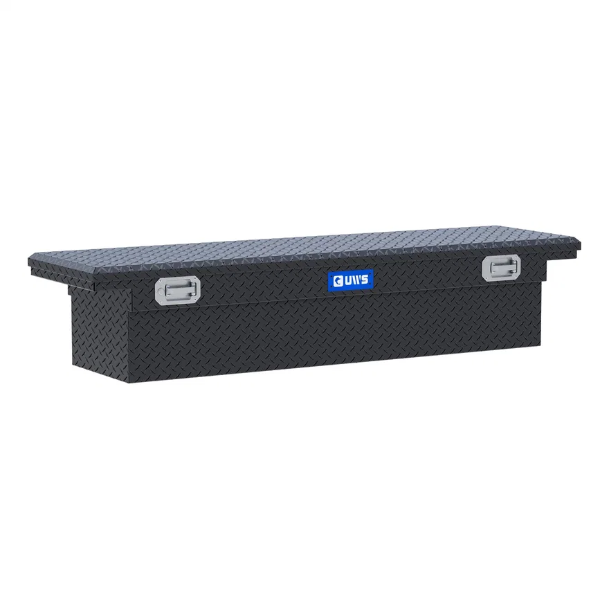 UWS TBS-72-LP-PH-MB, Matte Black 72" Truck Tool Box, Low Profile, Pull Handles (LTL Shipping Only)