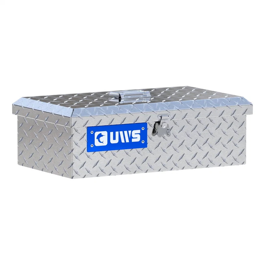 UWS EC20101, Bright Aluminum Tote Box (Heavy Packaging)