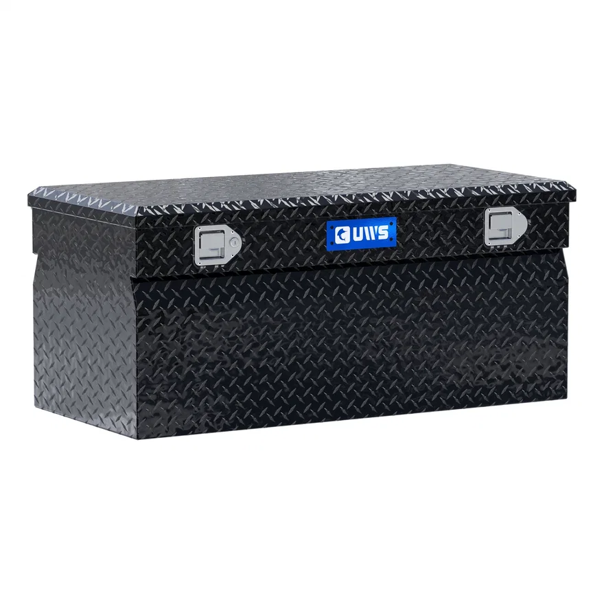 UWS TBC-42-BLK, Gloss Black Aluminum 42" Utility Chest Box (LTL Shipping Only)