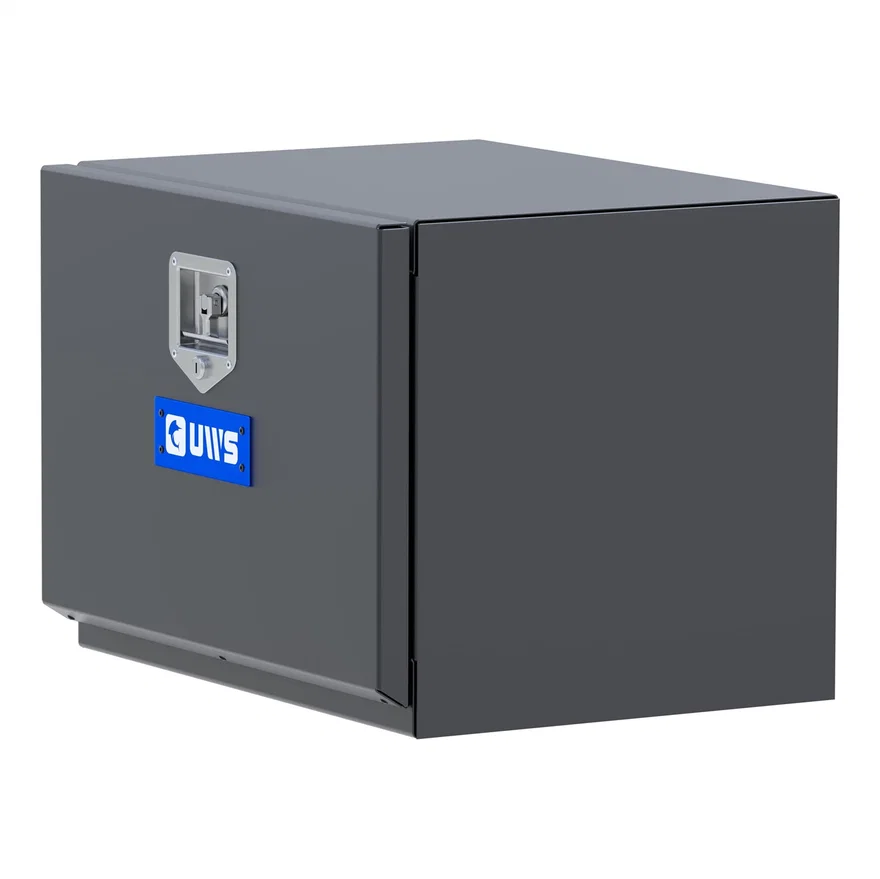 UWS ST-TBUB-24-MB, Matte Black Steel 24in. Single-Door Underbody Tool Box
