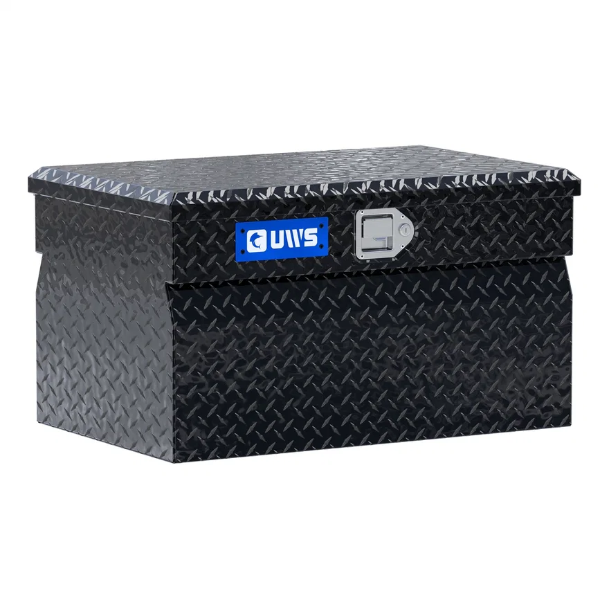 UWS TBC-30-BLK, Gloss Black Aluminum 30" Utility Chest Box (LTL Shipping Only)